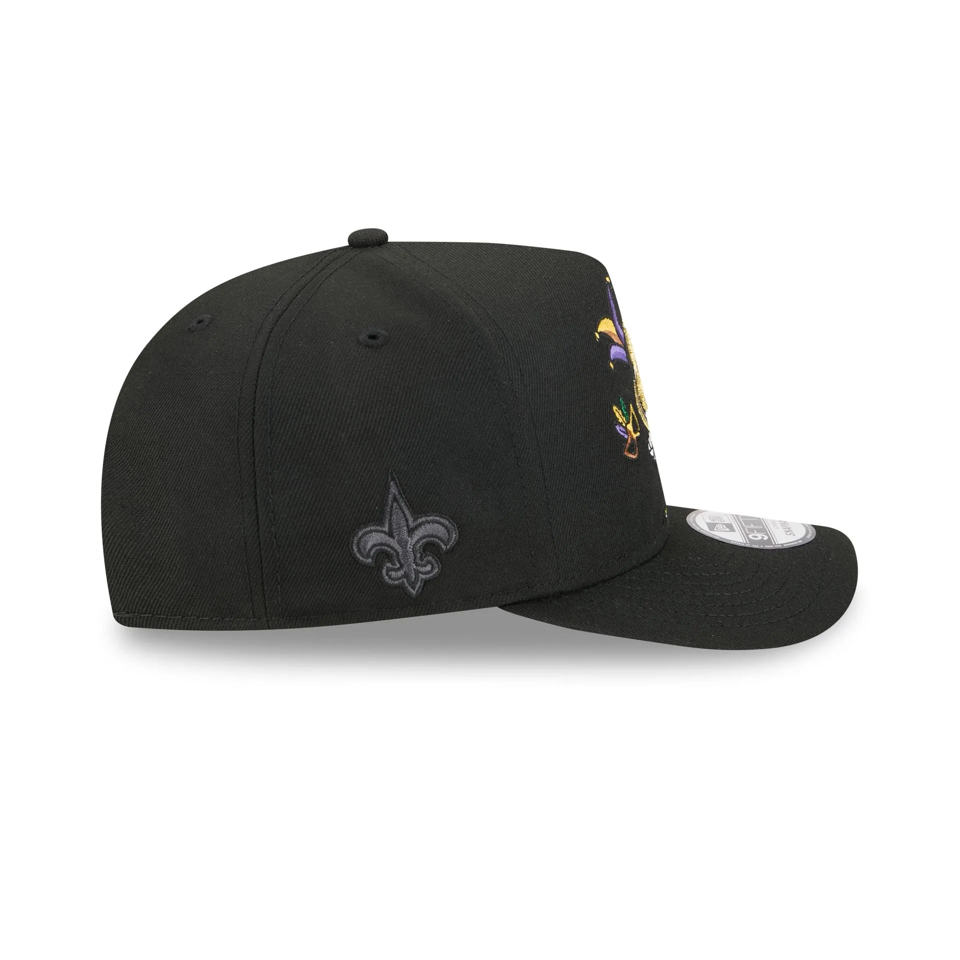 New Orleans Saints Cartoon 9FIFTY A-Frame Snapback Hat sold by New Era product image thumbnail 4