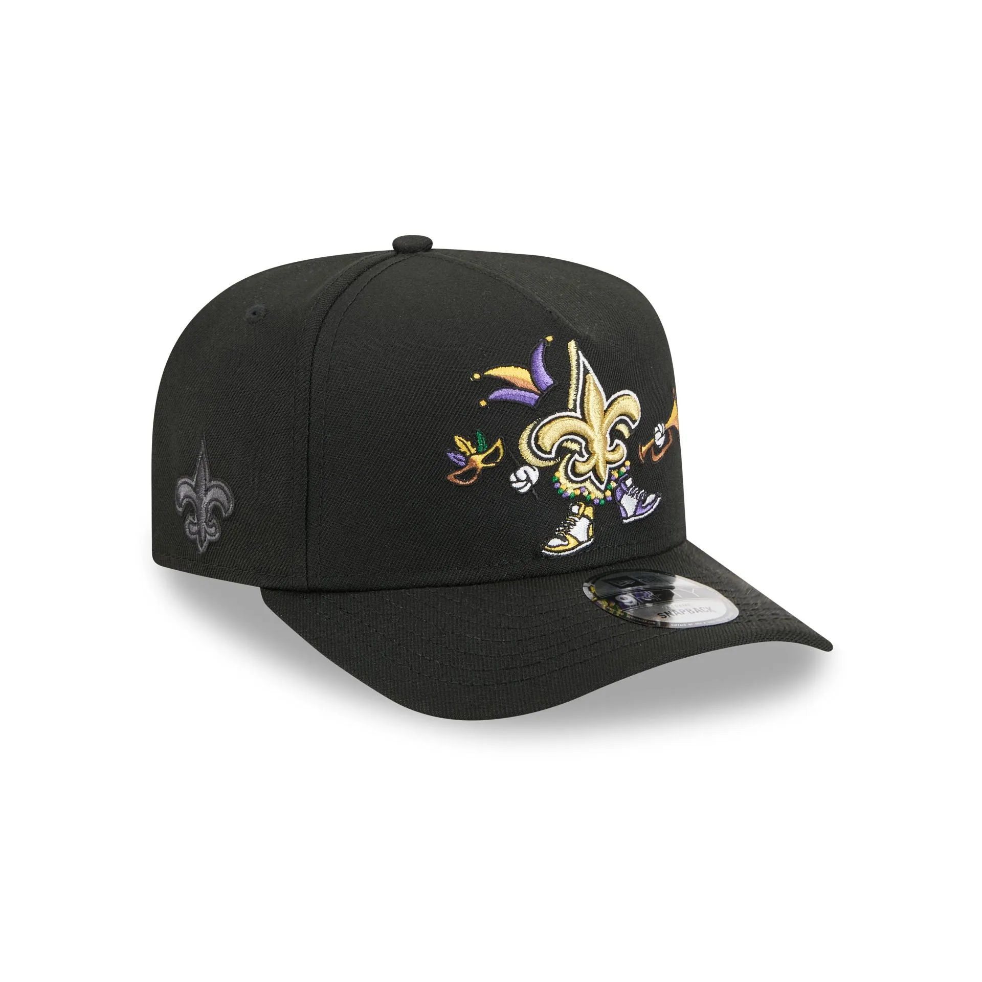 New Orleans Saints Cartoon 9FIFTY A-Frame Snapback Hat sold by New Era