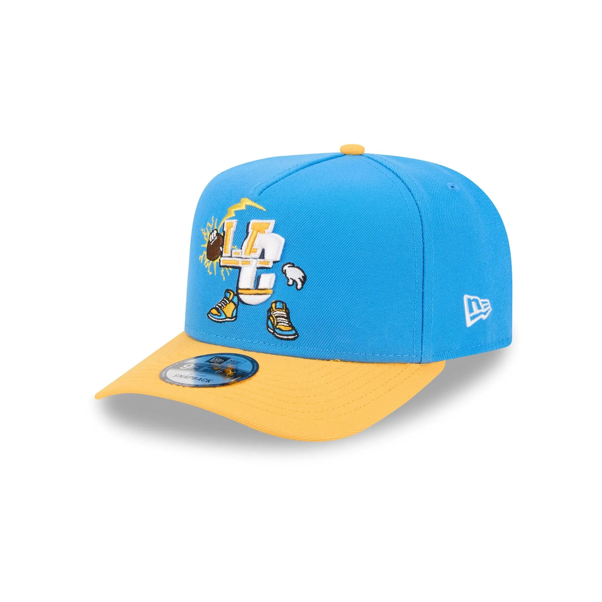 Los Angeles Chargers Cartoon 9FIFTY A-Frame Snapback Hat sold by New Era product image thumbnail 3