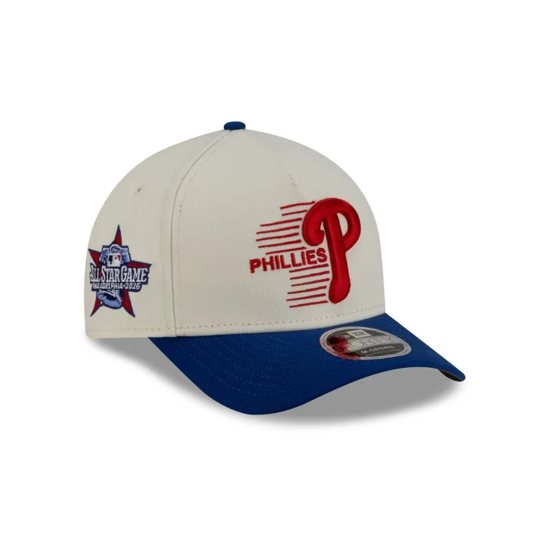 Philadelphia Phillies 2026 All-Star Game 9FORTY M-Crown A-Frame Snapback Hat sold by New Era