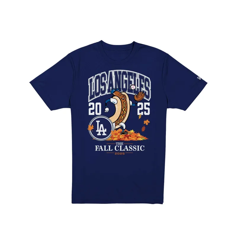 Los Angeles Dodgers 2025 The Fall Classic Mascot T-Shirt sold by New Era