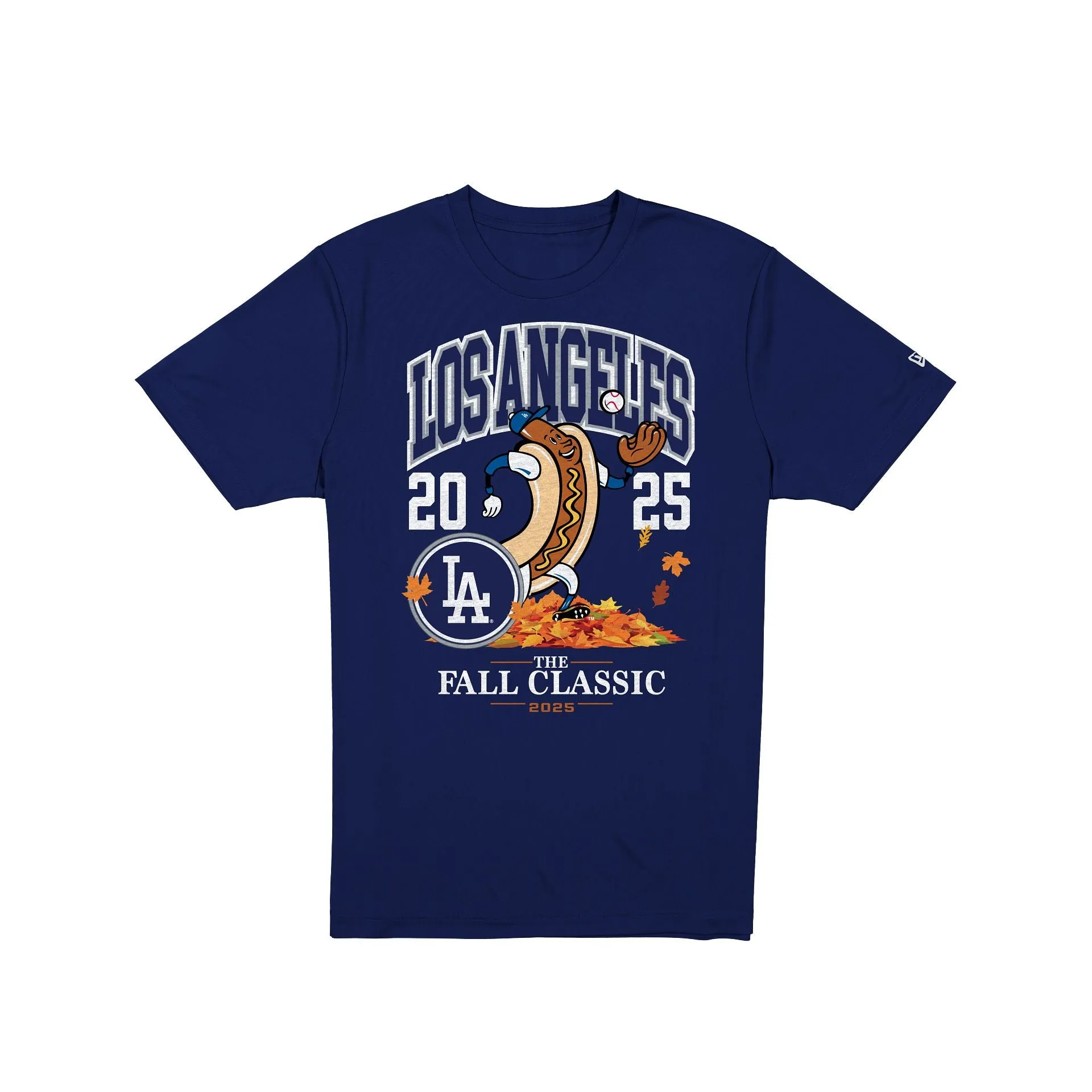 Los Angeles Dodgers 2025 The Fall Classic Mascot T-Shirt sold by New Era