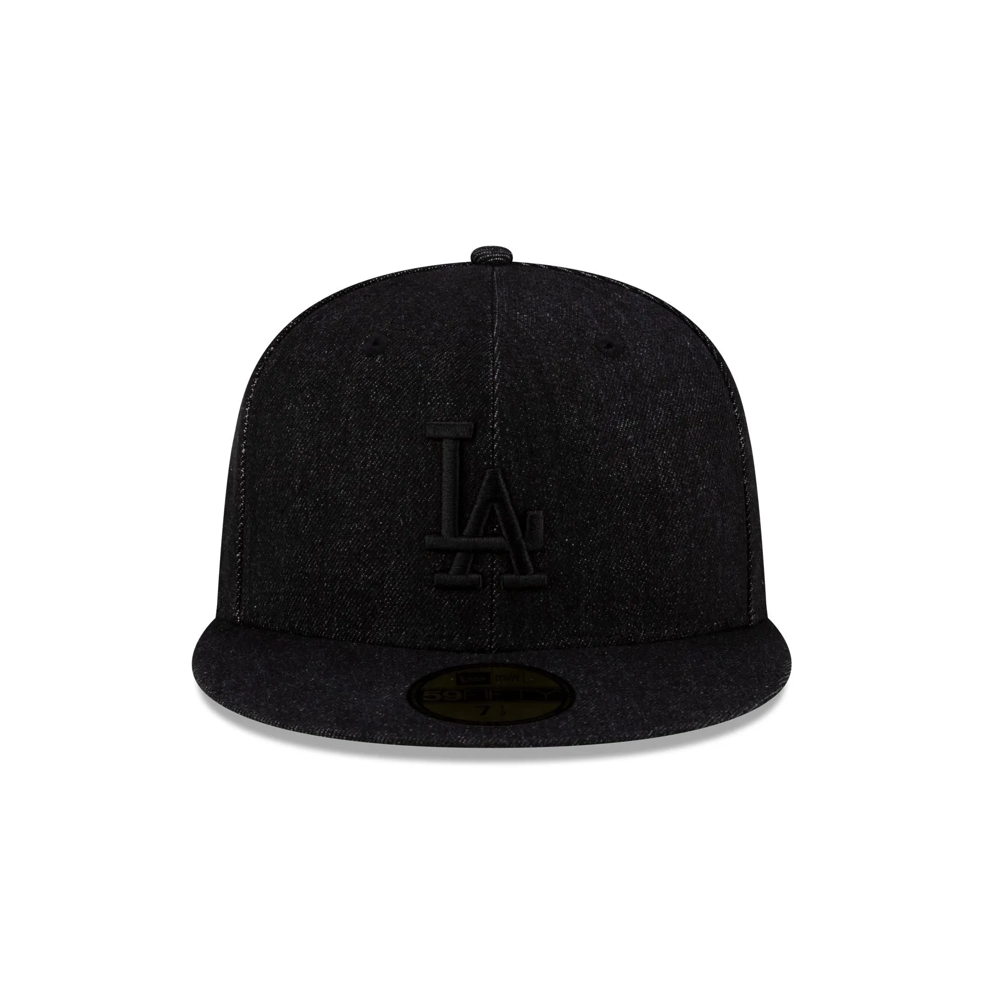 Los Angeles Dodgers Black Denim 59FIFTY Fitted Hat sold by New Era product image thumbnail 2