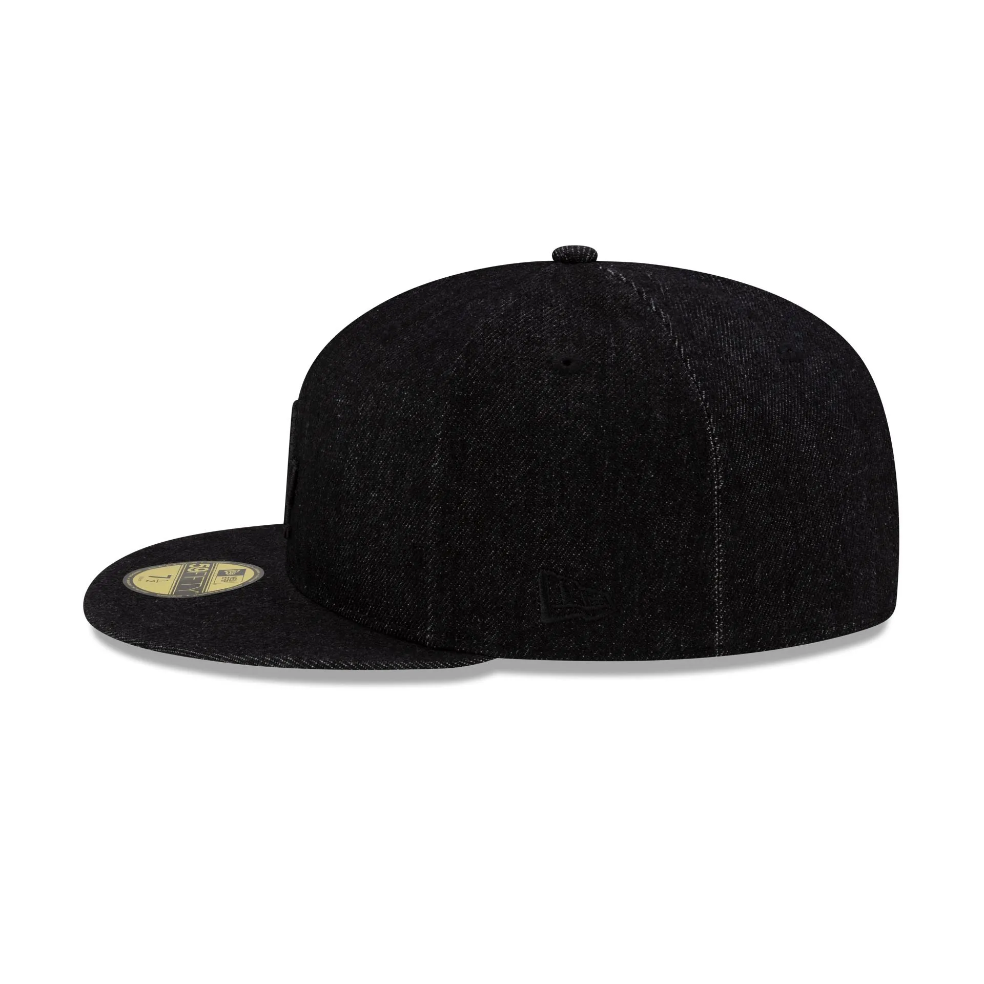 Los Angeles Dodgers Black Denim 59FIFTY Fitted Hat sold by New Era product image thumbnail 4
