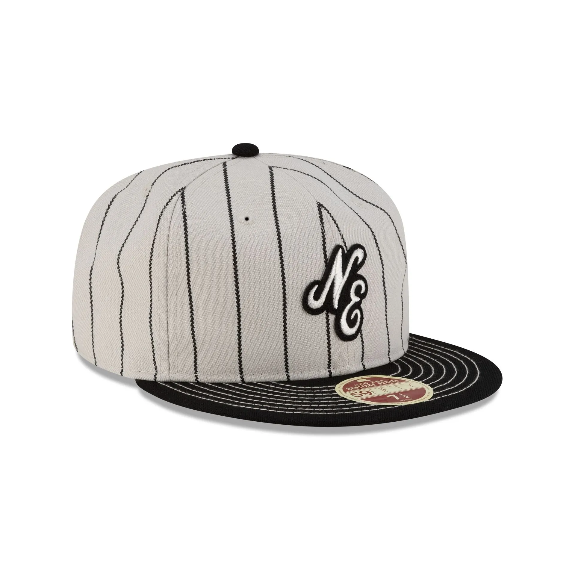 New Era Cap Heritage Classic Black 59FIFTY Fitted Hat sold by New Era product image thumbnail 3