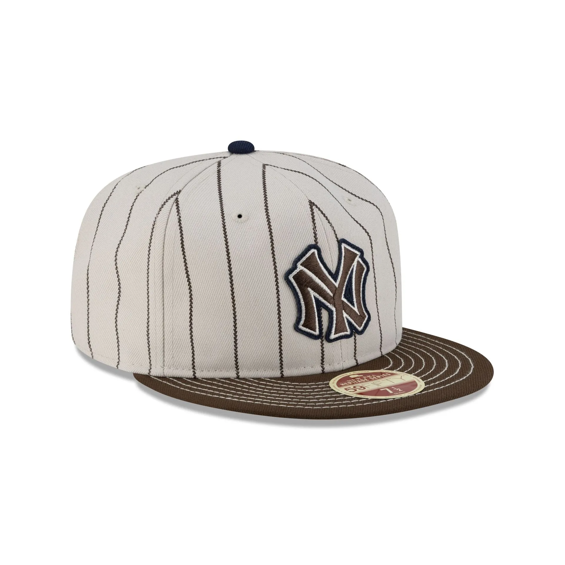 New York Yankees Heritage Classic Walnut 59FIFTY Fitted Hat sold by New Era product image thumbnail 3