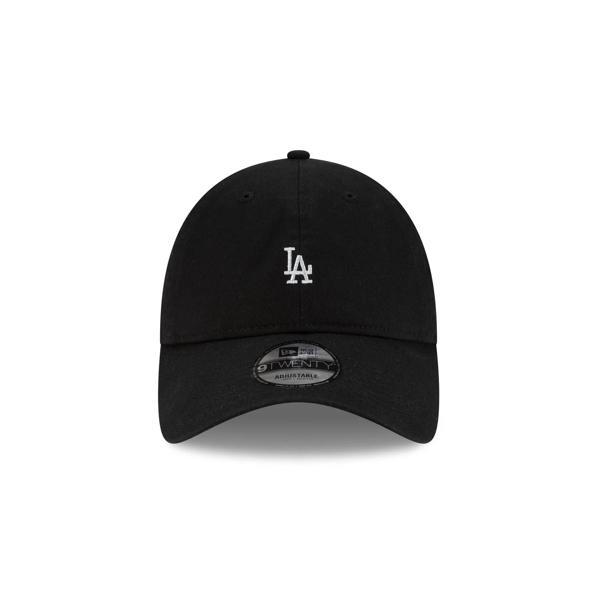Los Angeles Dodgers Mini Logo Black 9TWENTY Adjustable Hat sold by New Era product image thumbnail 2