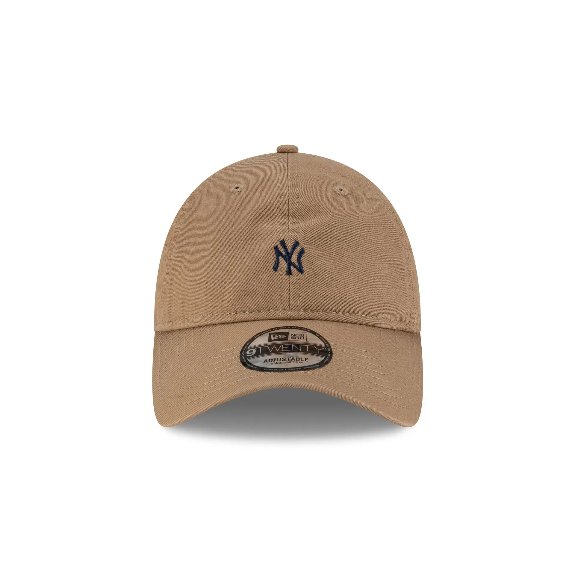 New York Yankees Mini Logo Khaki 9TWENTY Adjustable Hat sold by New Era product image thumbnail 2