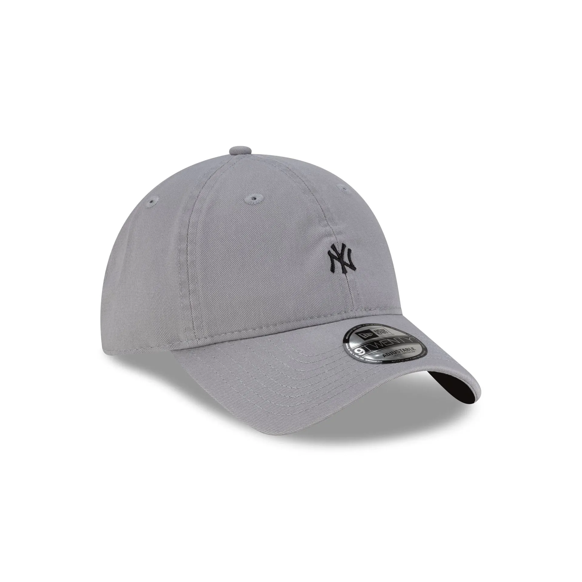 New York Yankees Mini Logo Gray 9TWENTY Adjustable Hat sold by New Era product image thumbnail 3