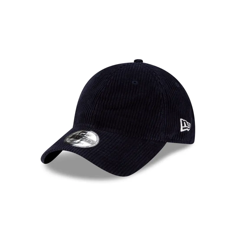 New Era Cap Navy Corduroy 9TWENTY Adjustable Hat sold by New Era