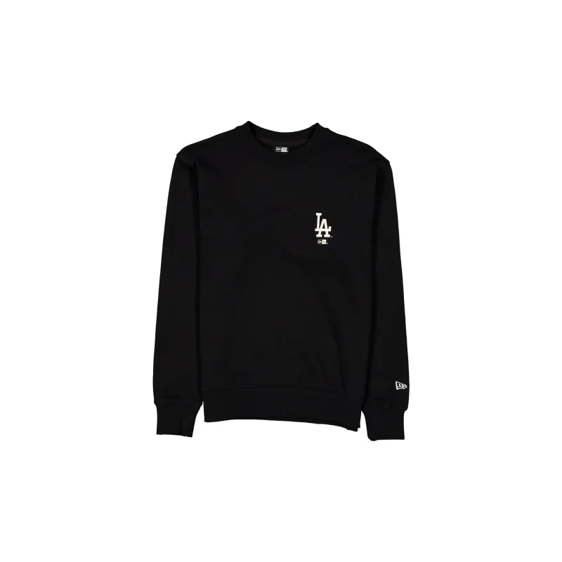Los Angeles Dodgers Relaxed Black Crewneck sold by New Era
