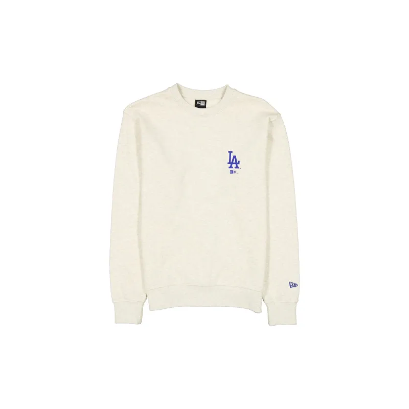 Los Angeles Dodgers Relaxed Oat Crewneck sold by New Era