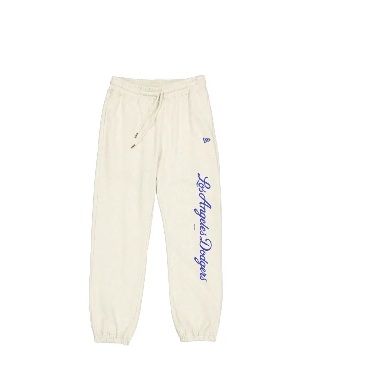 Los Angeles Dodgers Relaxed Oat Fleece Pants sold by New Era