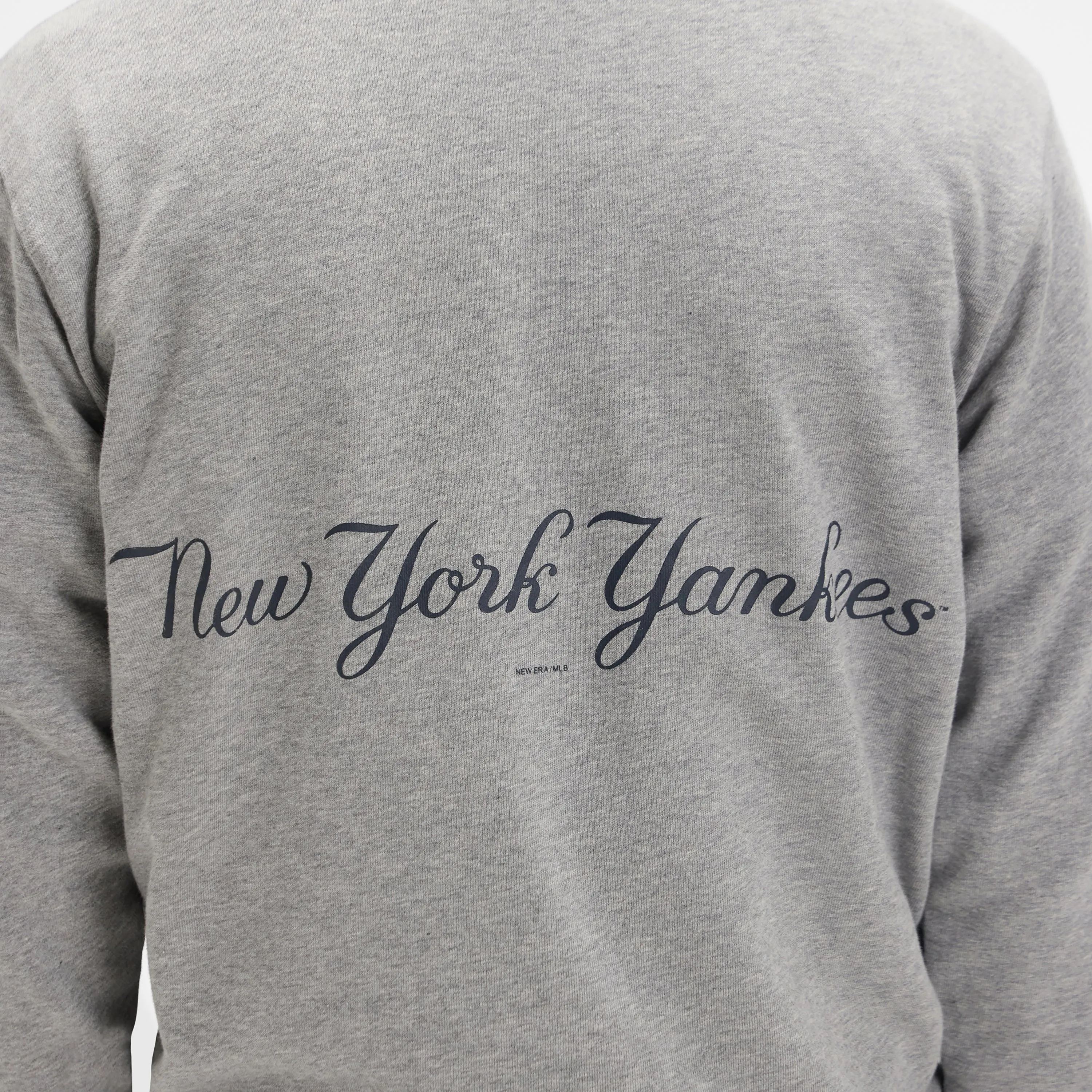 New York Yankees Relaxed Heather Gray Crewneck sold by New Era product image thumbnail 5