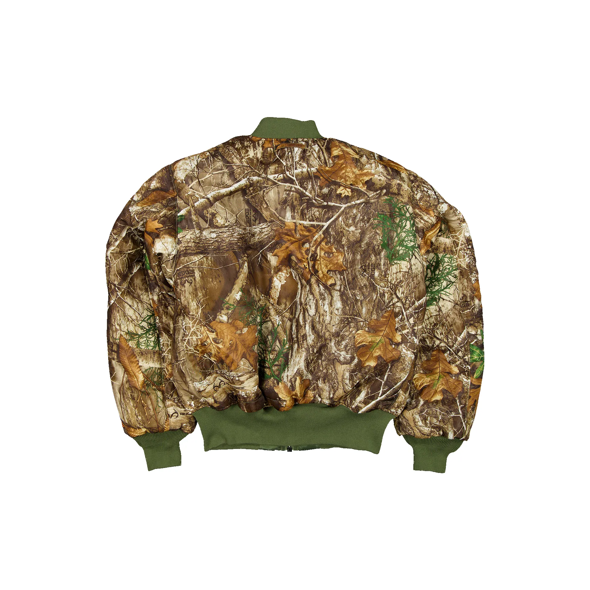 New Era Branded x Realtree® Alpha Industries New Olive Bomber Jacket sold by New Era product image thumbnail 4