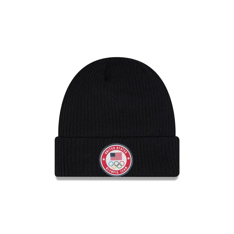 Team USA 2026 Winter Olympics Milan Knit Beanie Hat sold by New Era