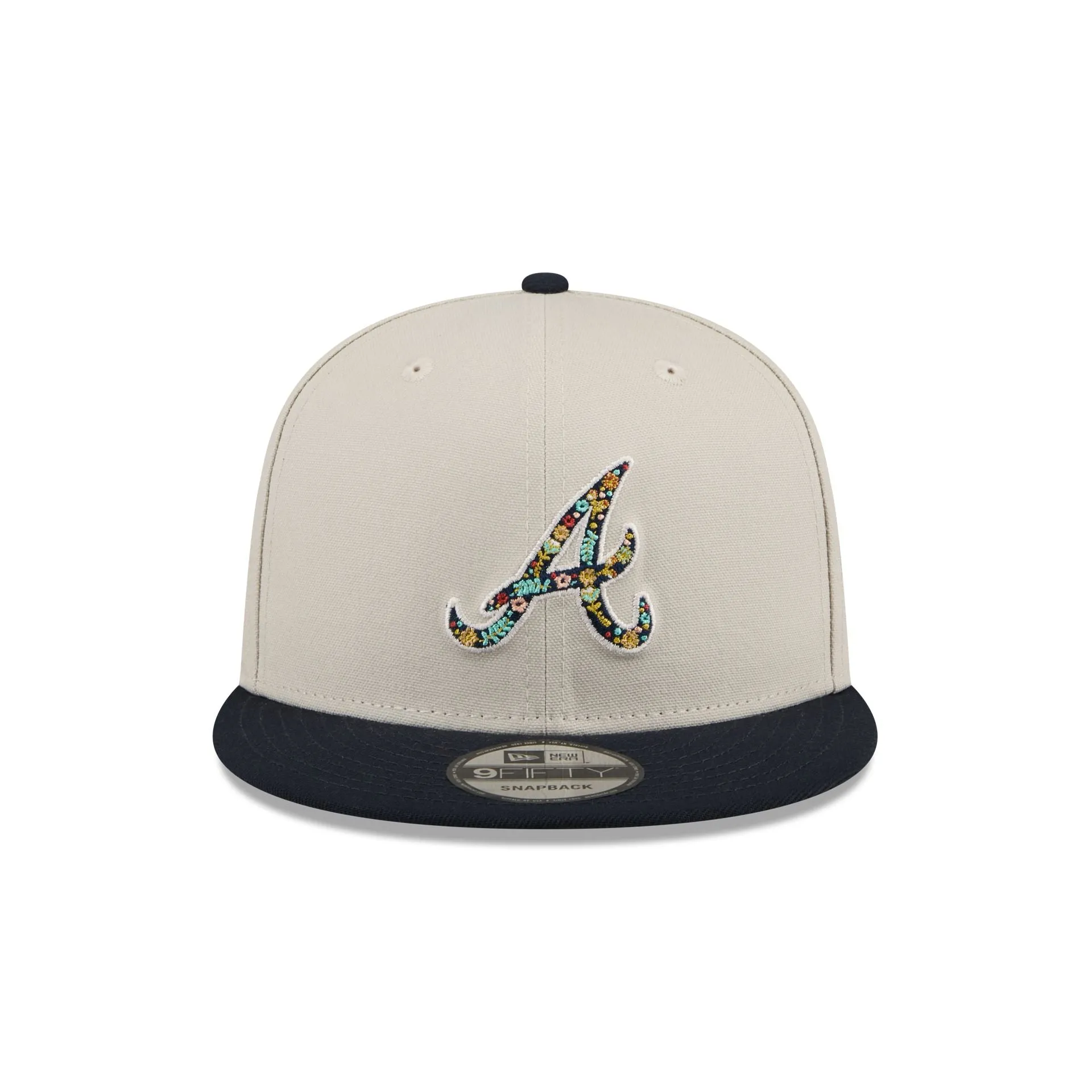 Atlanta Braves Floral Fill 9FIFTY Snapback Hat sold by New Era product image thumbnail 2