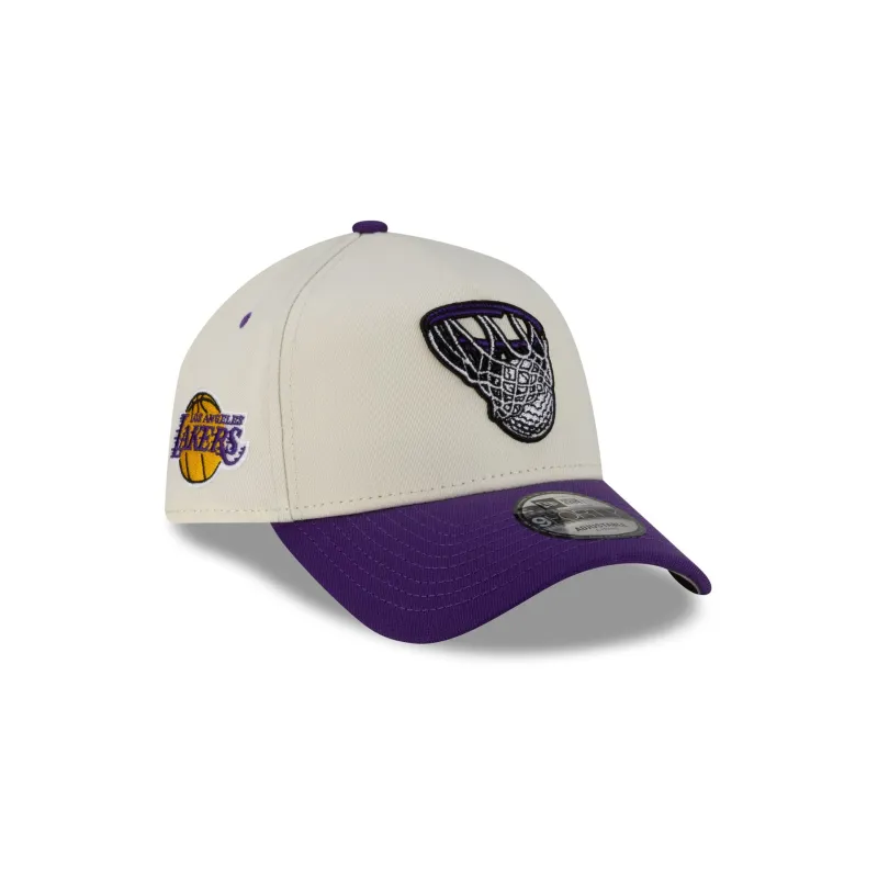 Eastside Golf x Los Angeles Lakers 9FORTY A-Frame Snapback Hat sold by New Era