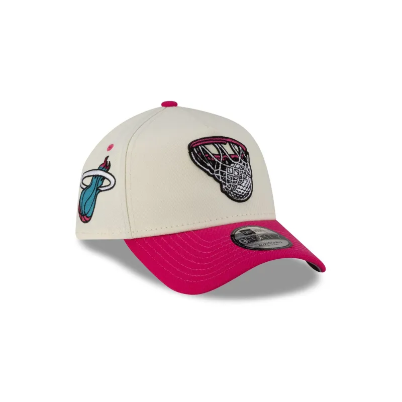 Eastside Golf x Miami Heat 9FORTY A-Frame Snapback Hat sold by New Era