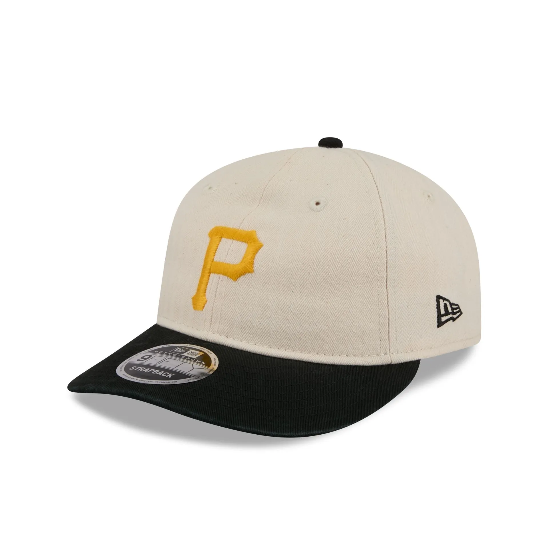 Pittsburgh Pirates Three Looms Americana Herringbone Retro Crown 9FIFTY Adjustable Hat sold by New Era product image thumbnail 3