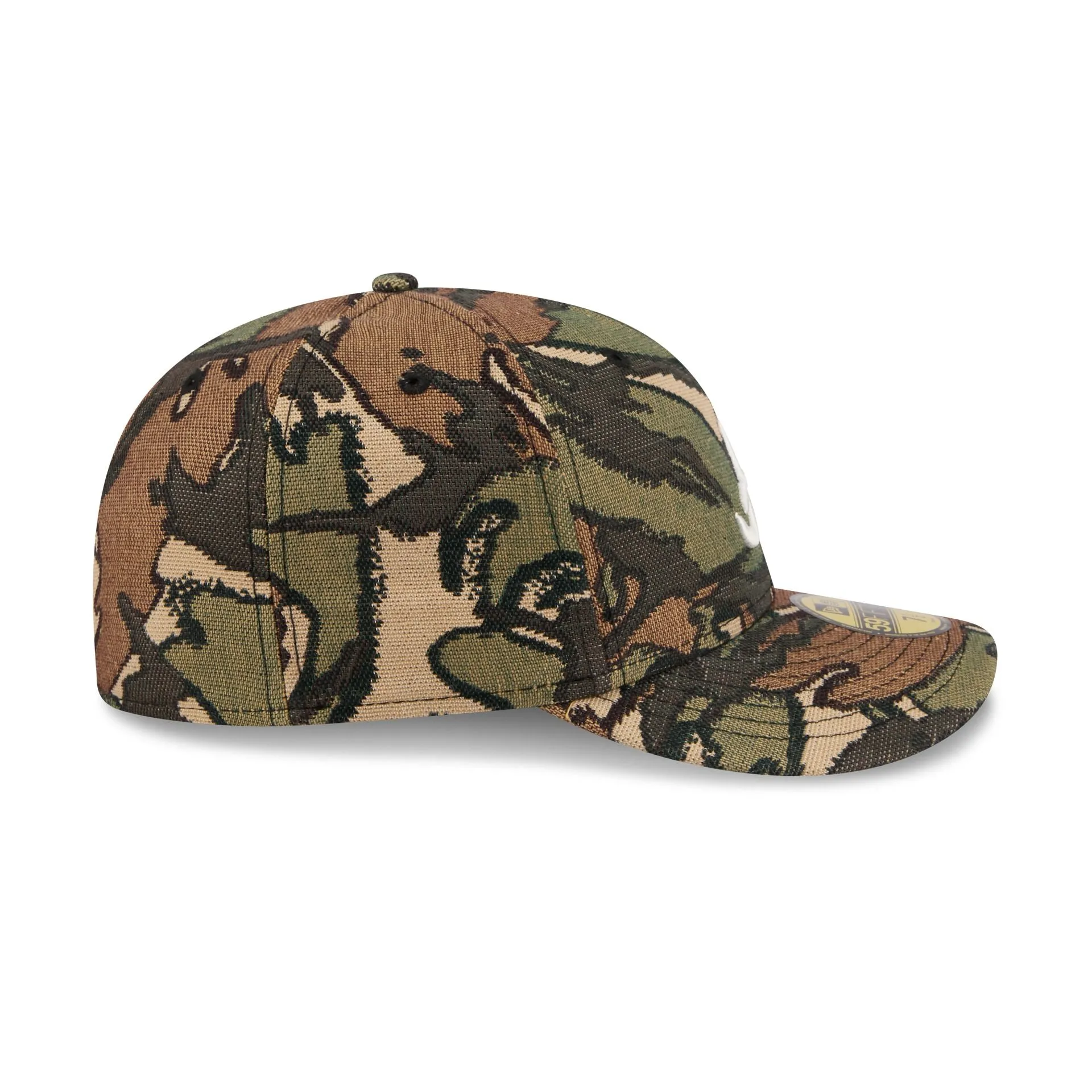 Atlanta Braves Three Looms Jacquard Camo 59FIFTY Fitted Hat sold by New Era product image thumbnail 5