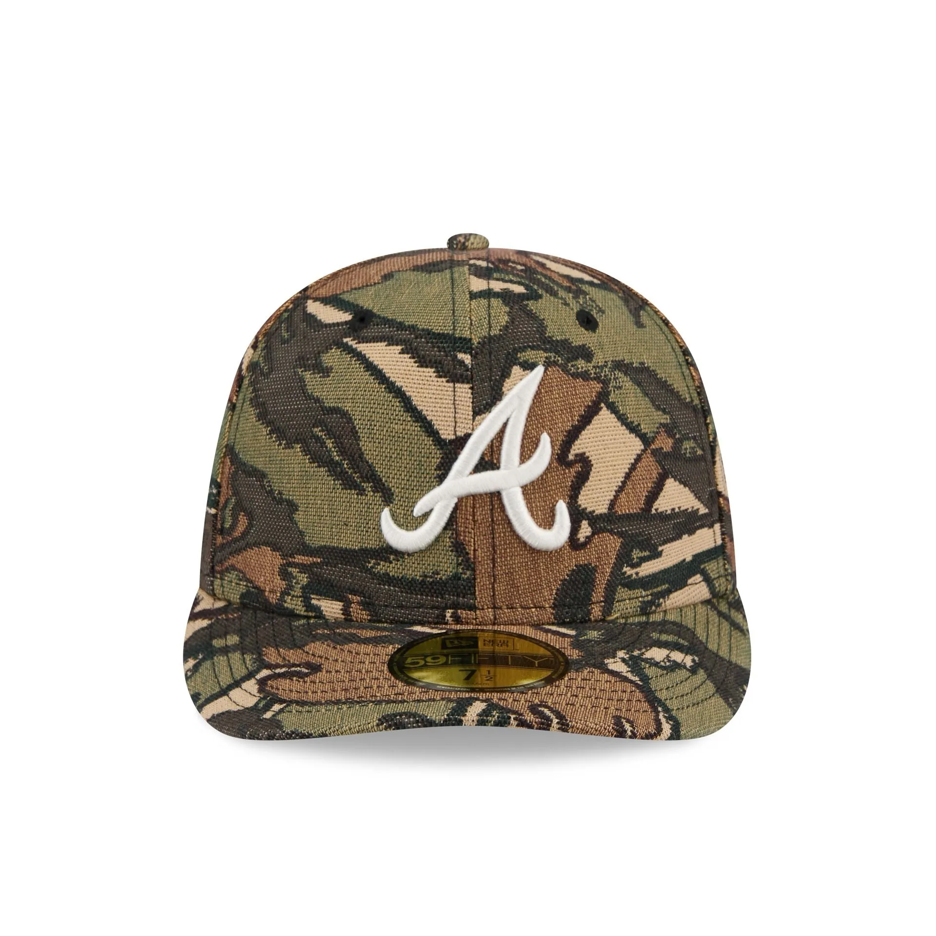 Atlanta Braves Three Looms Jacquard Camo 59FIFTY Fitted Hat sold by New Era product image thumbnail 2