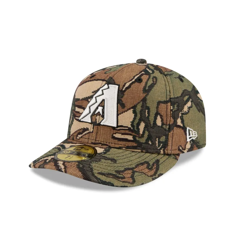 Arizona Diamondbacks Three Looms Jacquard Camo 59FIFTY Fitted Hat sold by New Era