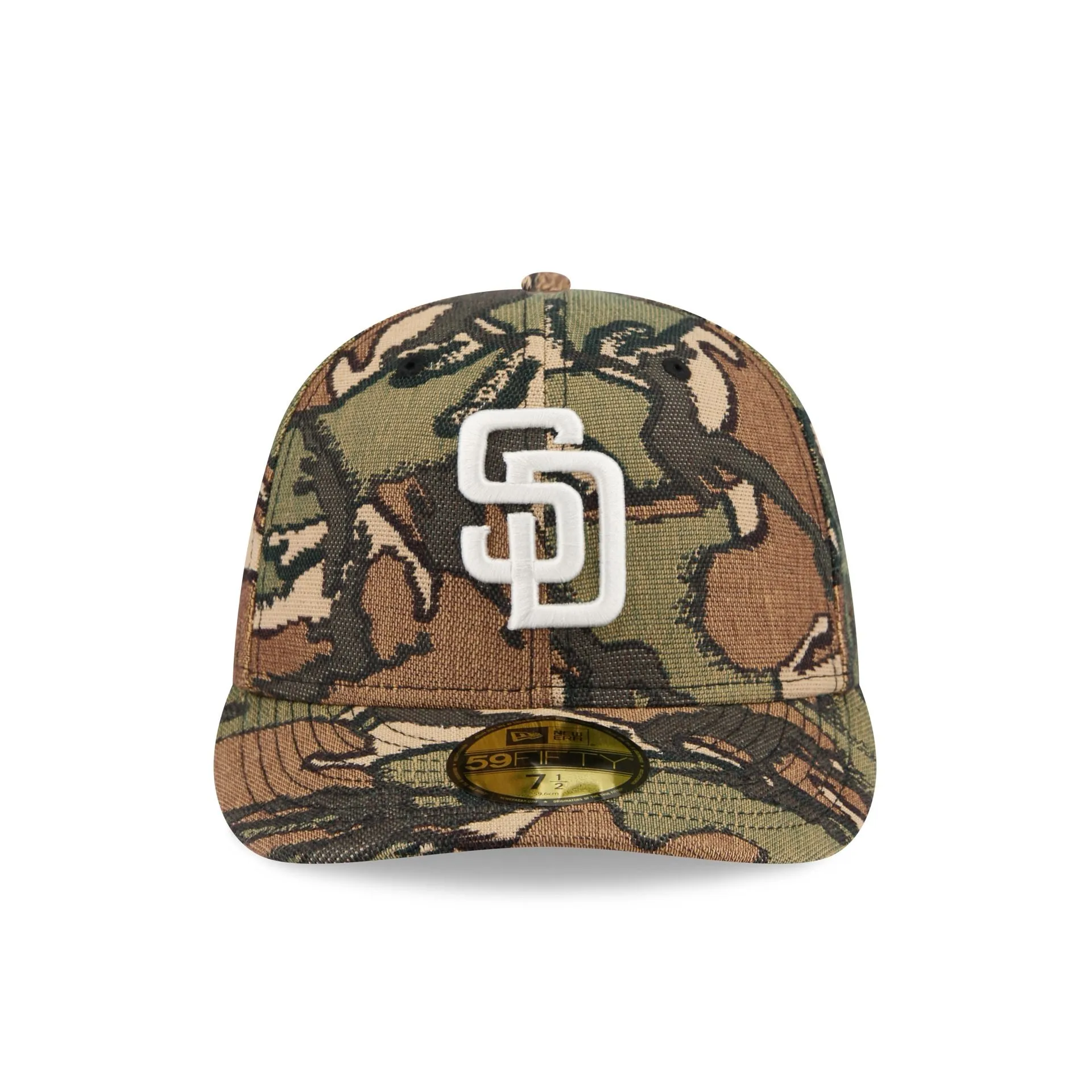 San Diego Padres Three Looms Jacquard Camo 59FIFTY Fitted Hat sold by New Era product image thumbnail 2