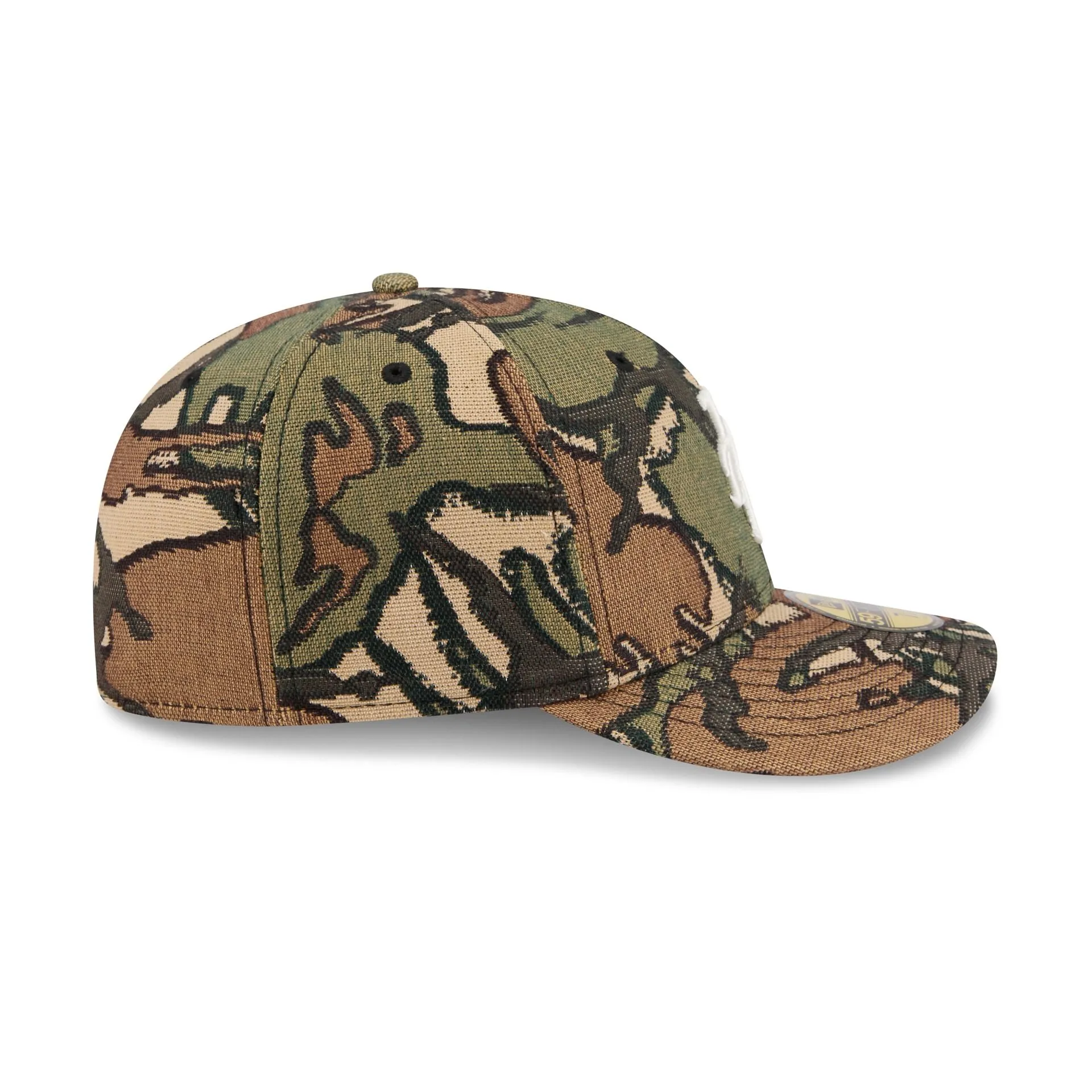 New York Mets Three Looms Jacquard Camo 59FIFTY Fitted Hat sold by New Era product image thumbnail 5