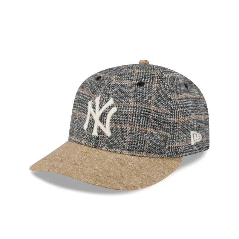 New York Yankees Three Looms Vintage Tweed Retro Crown 59FIFTY Fitted Hat sold by New Era