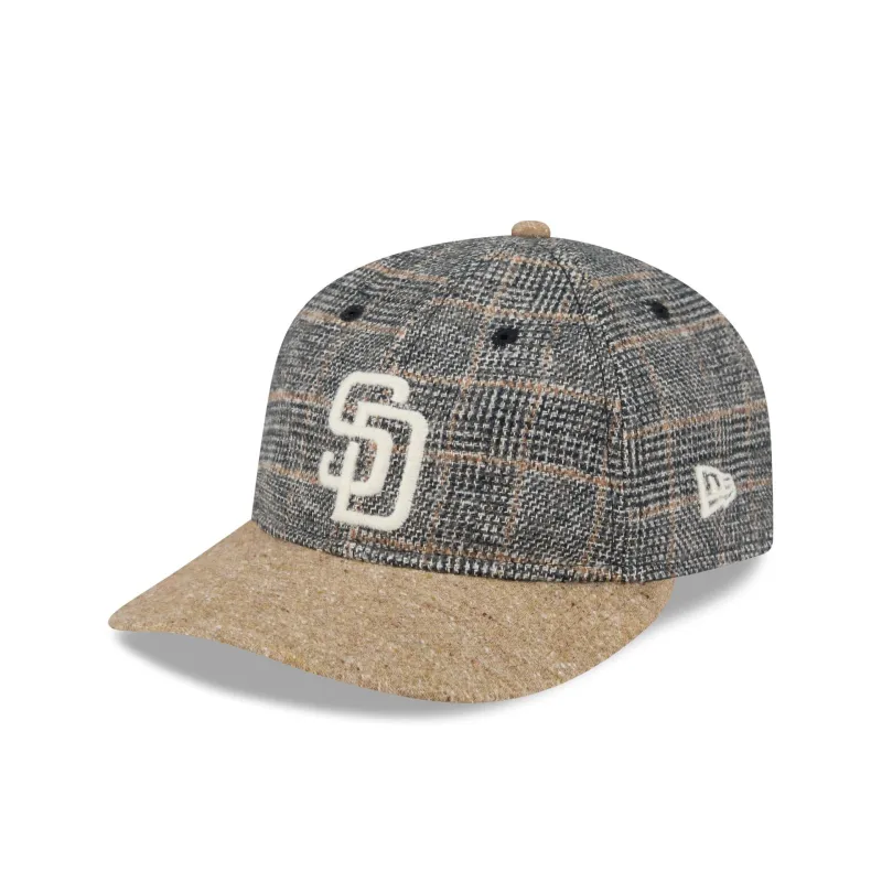 San Diego Padres Three Looms Vintage Tweed Retro Crown 59FIFTY Fitted Hat sold by New Era