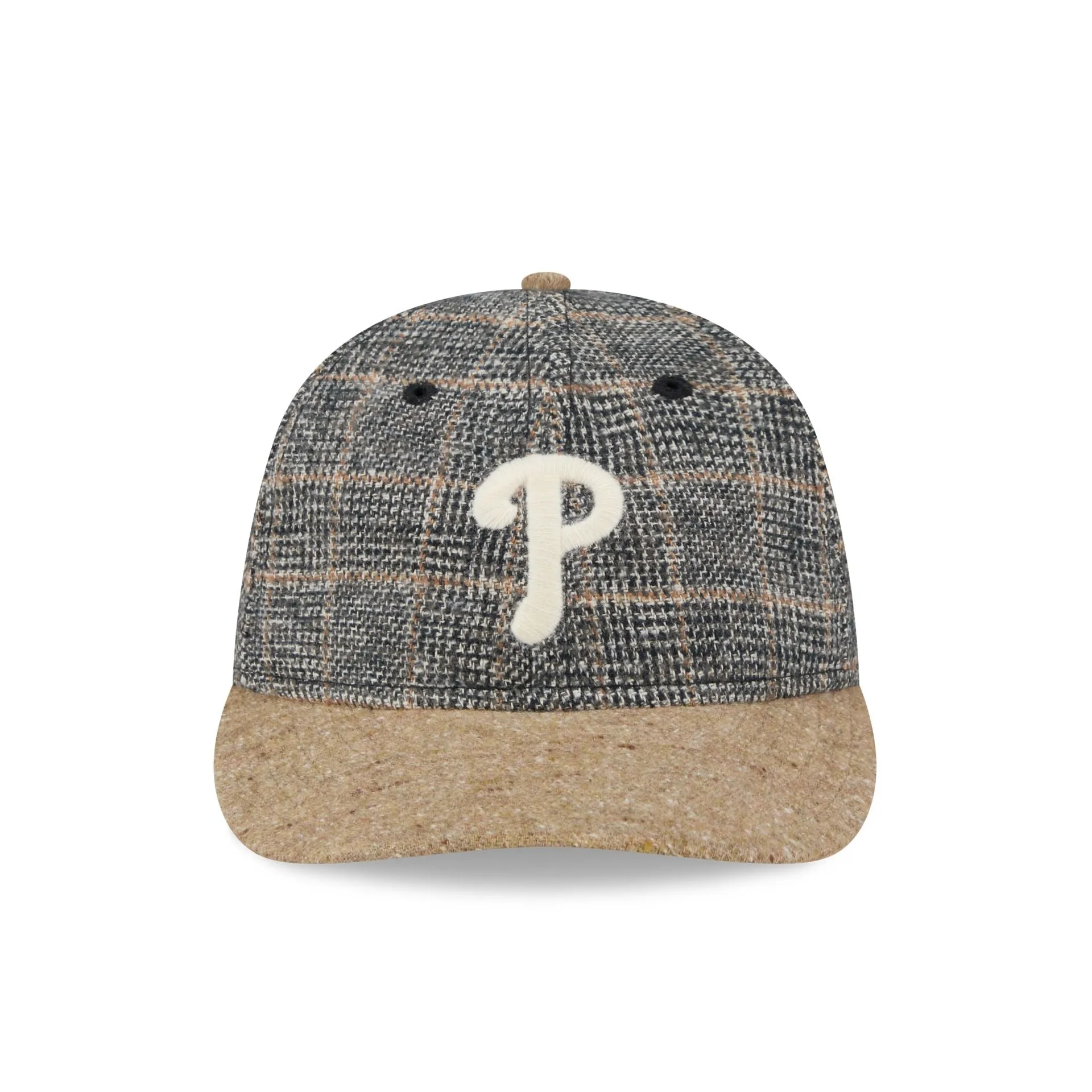 Philadelphia Phillies Three Looms Vintage Tweed Retro Crown 59FIFTY Fitted Hat sold by New Era product image thumbnail 2