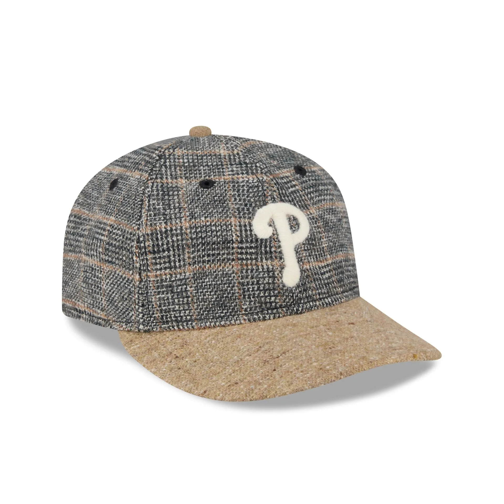 Philadelphia Phillies Three Looms Vintage Tweed Retro Crown 59FIFTY Fitted Hat sold by New Era product image thumbnail 3