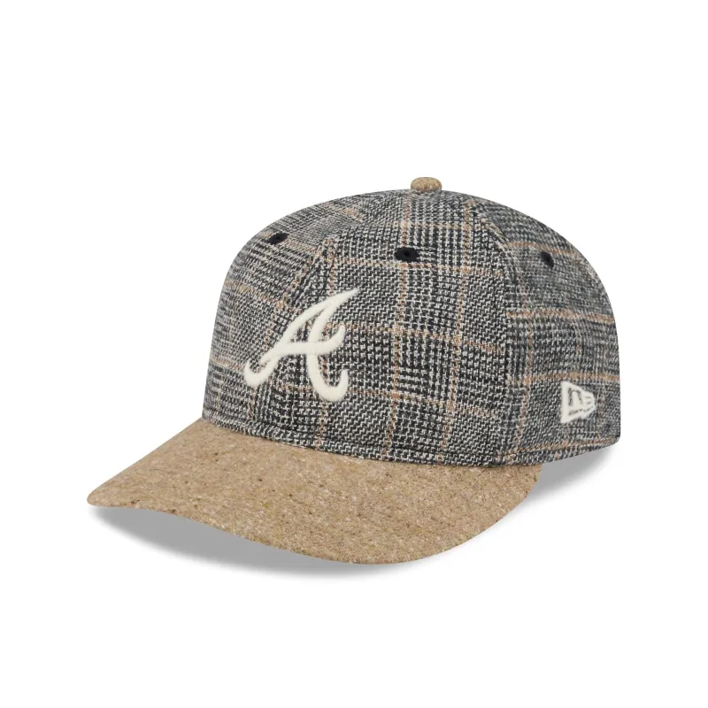 Atlanta Braves Three Looms Vintage Tweed Retro Crown 59FIFTY Fitted Hat sold by New Era