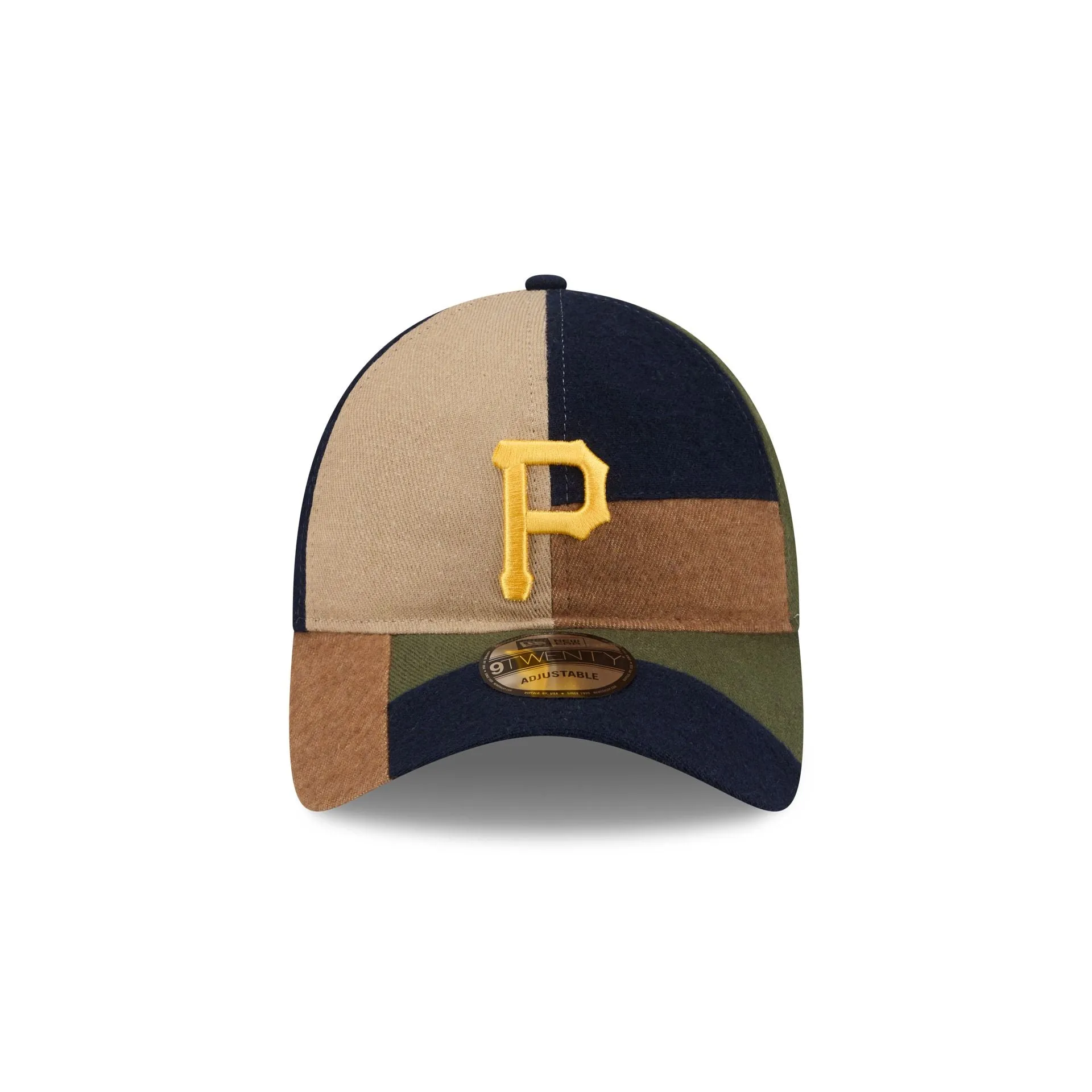 Pittsburgh Pirates Three Looms Cotton Twill Patchwork 9TWENTY Adjustable Hat sold by New Era product image thumbnail 2