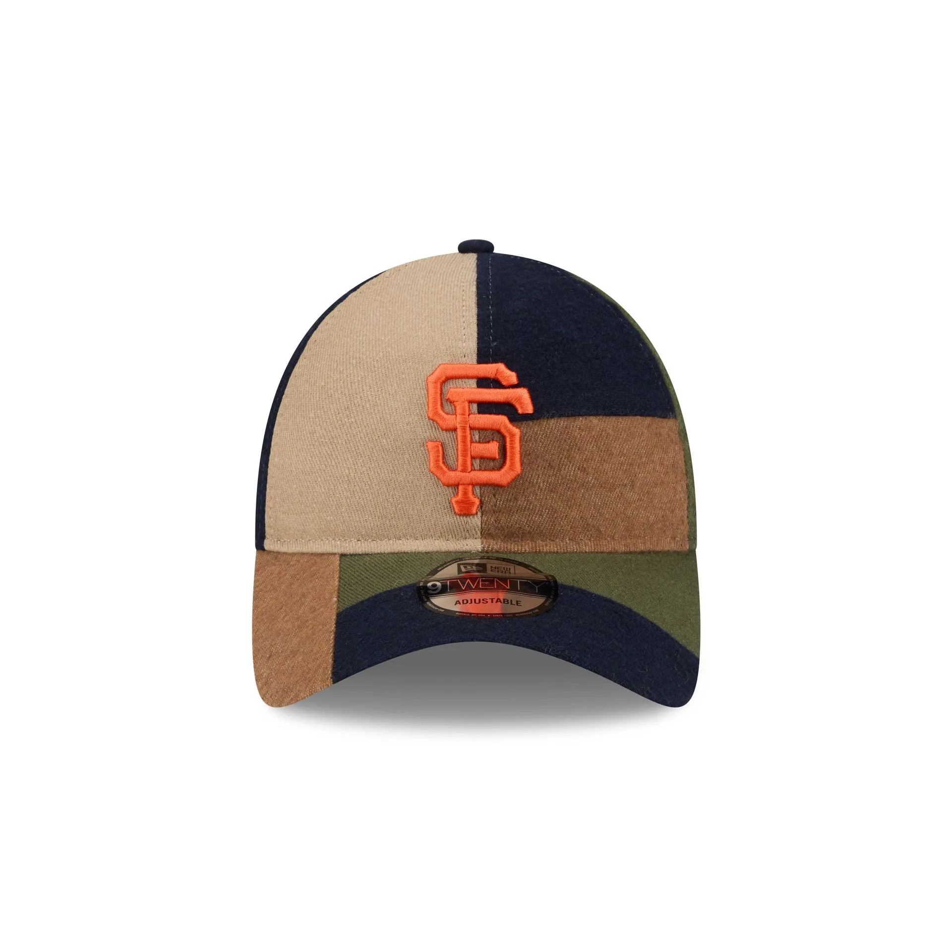 San Francisco Giants Three Looms Cotton Twill Patchwork 9TWENTY Adjustable Hat sold by New Era product image thumbnail 2