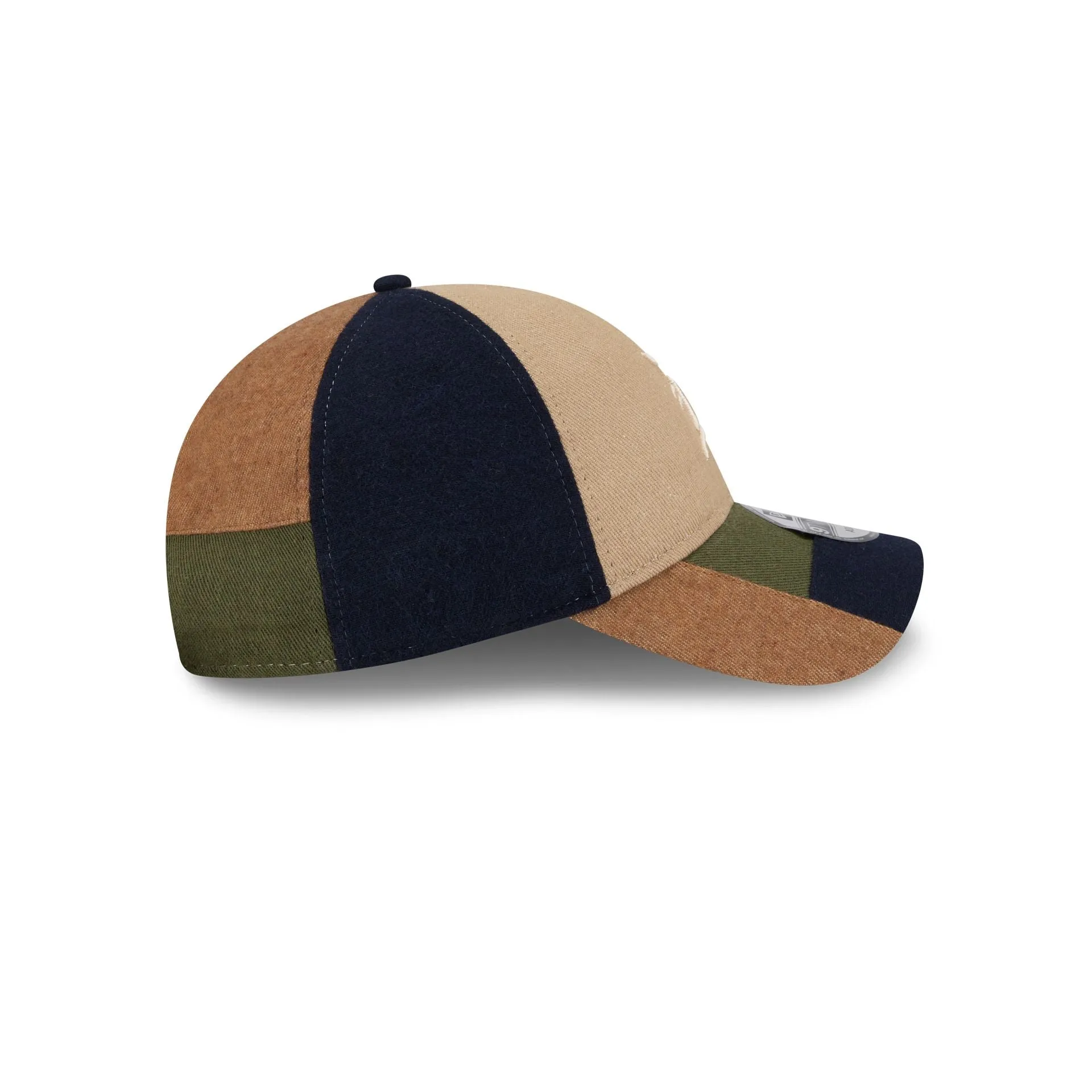 Detroit Tigers Three Looms Cotton Twill Patchwork 9TWENTY Adjustable Hat sold by New Era product image thumbnail 5