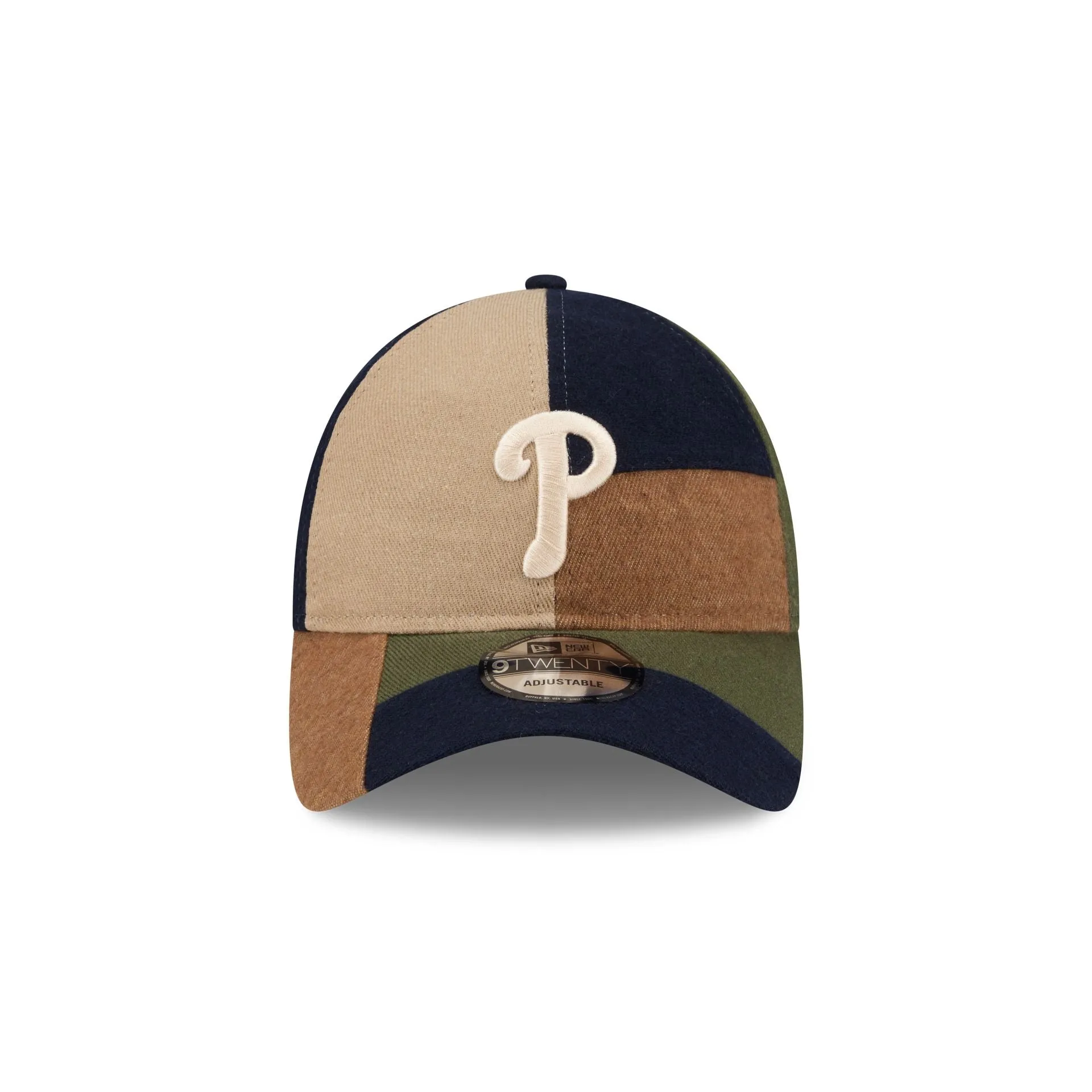 Philadelphia Phillies Three Looms Cotton Twill Patchwork 9TWENTY Adjustable Hat sold by New Era product image thumbnail 2
