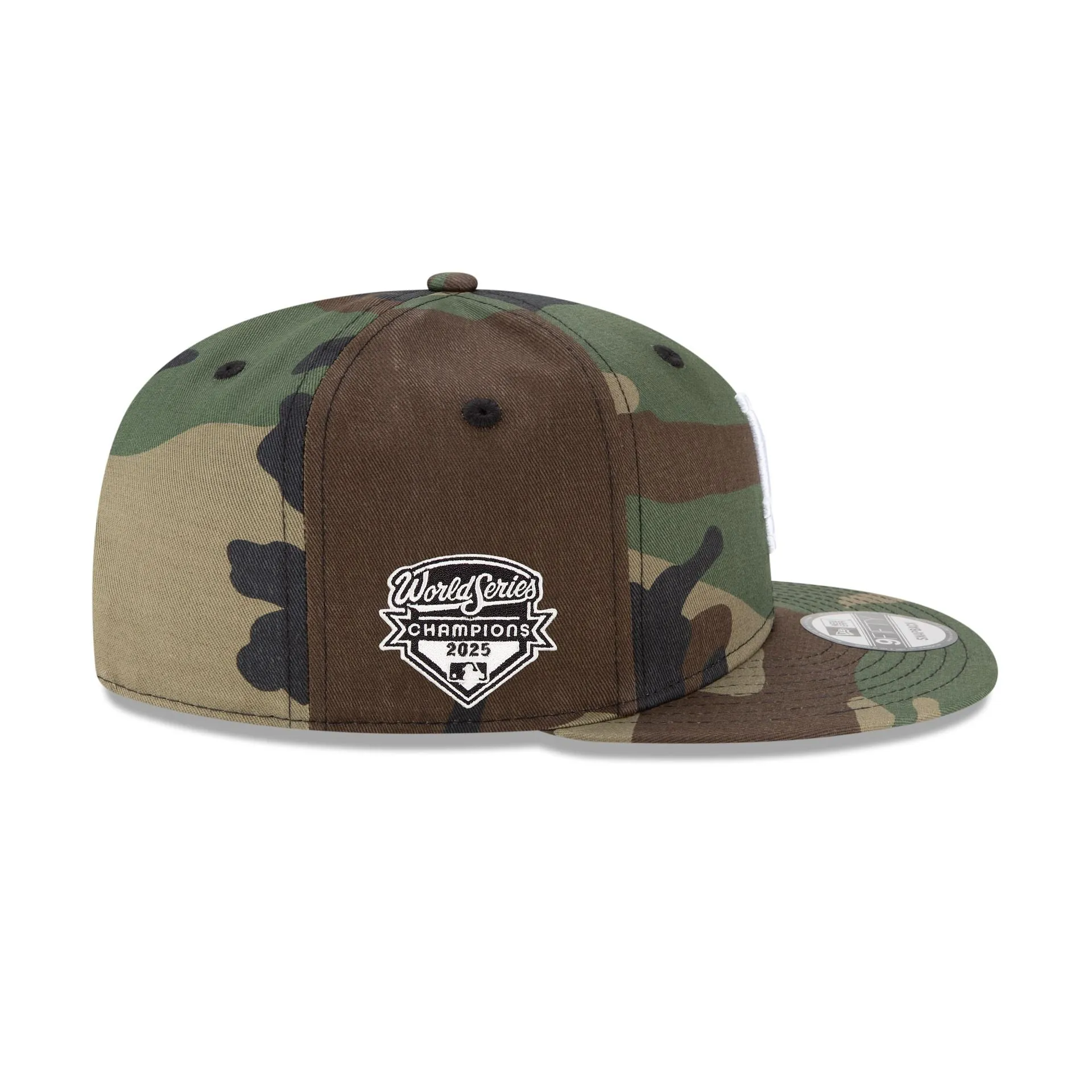 Los Angeles Dodgers 2025 World Series Champions Camo 9FIFTY Snapback Hat sold by New Era product image thumbnail 4
