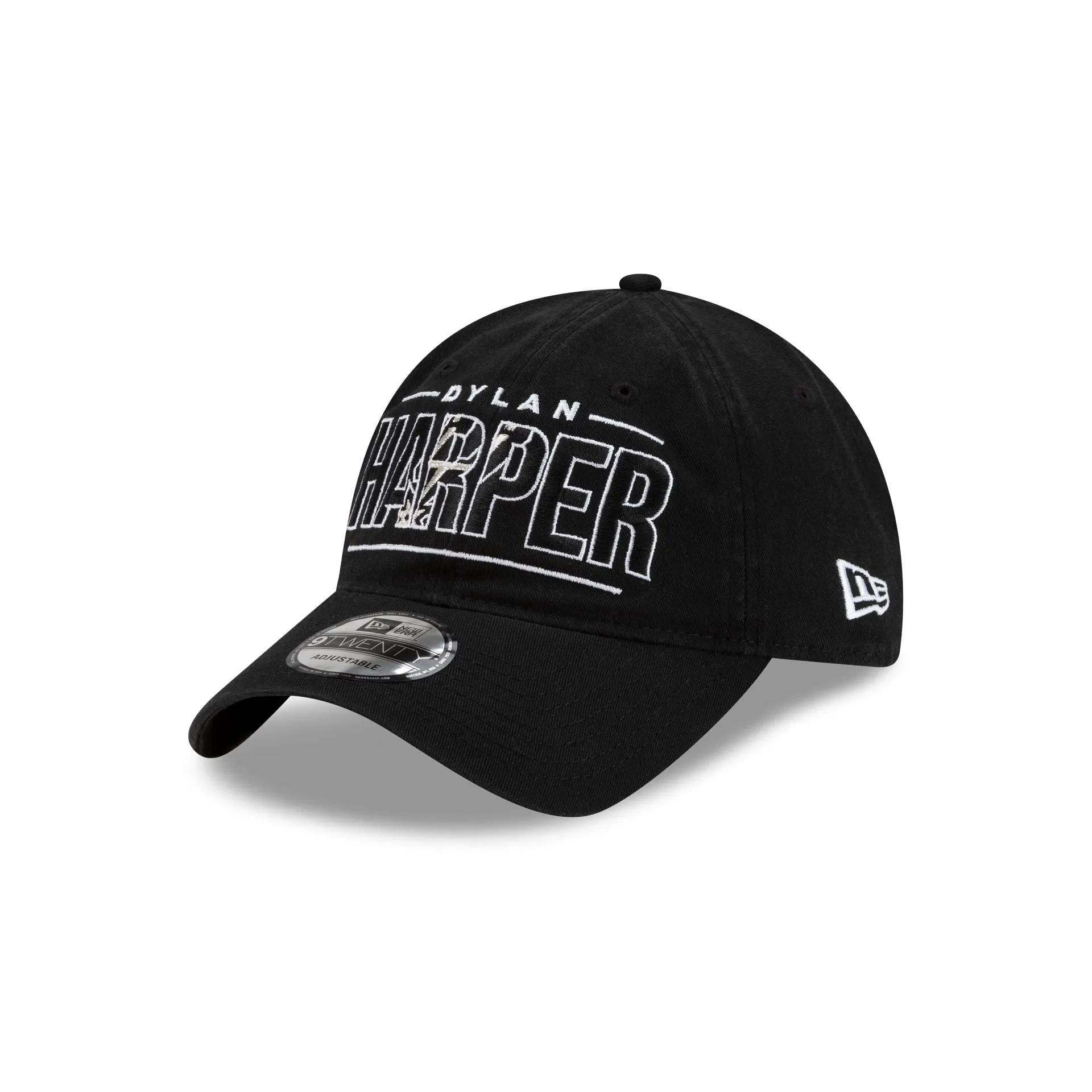 San Antonio Spurs Dylan Harper Wordmark 9TWENTY Adjustable Hat sold by New Era product image thumbnail 3