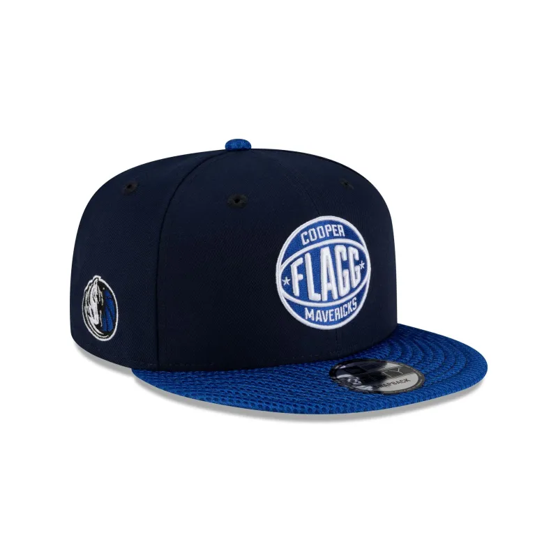 Dallas Mavericks Cooper Flagg 9FIFTY Snapback Hat sold by New Era