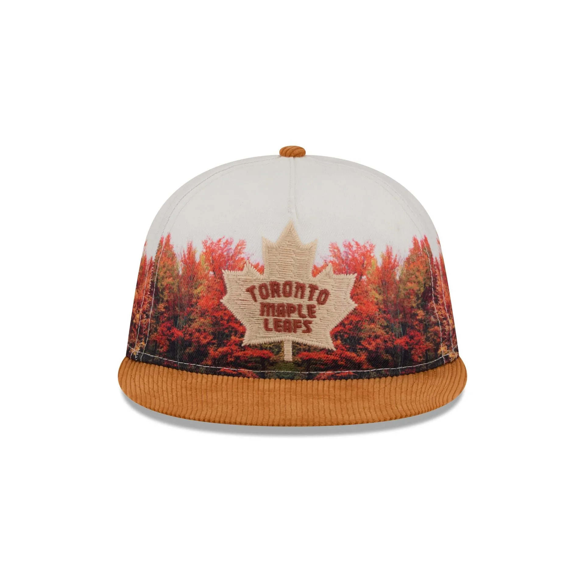 Toronto Maple Leafs Fall Forest Retro Crown 9FIFTY Adjustable Hat sold by New Era product image thumbnail 2