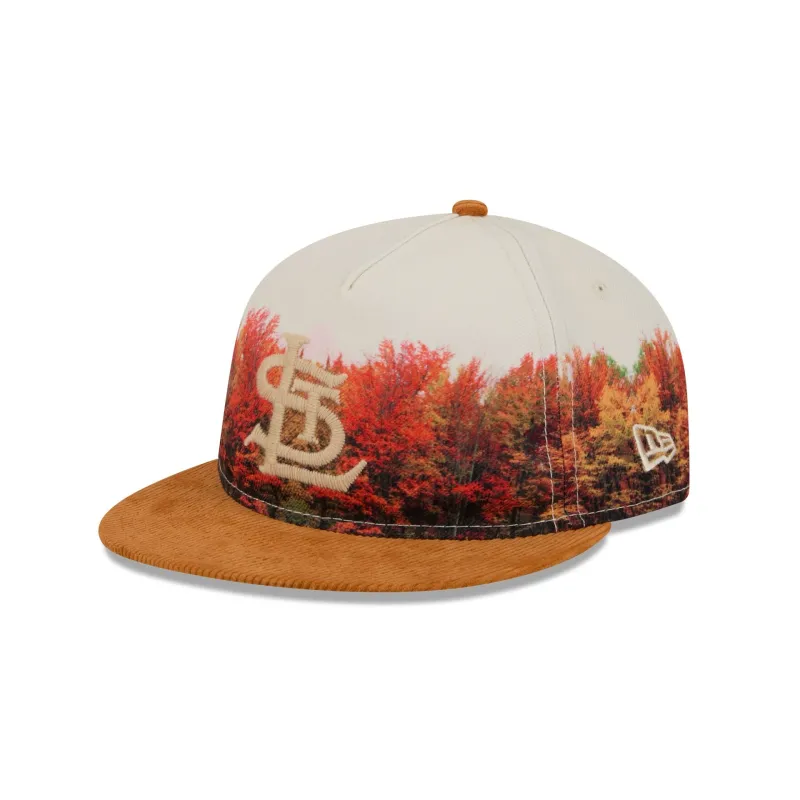 St. Louis Cardinals Fall Forest Retro Crown 9FIFTY Adjustable Hat made by New Era