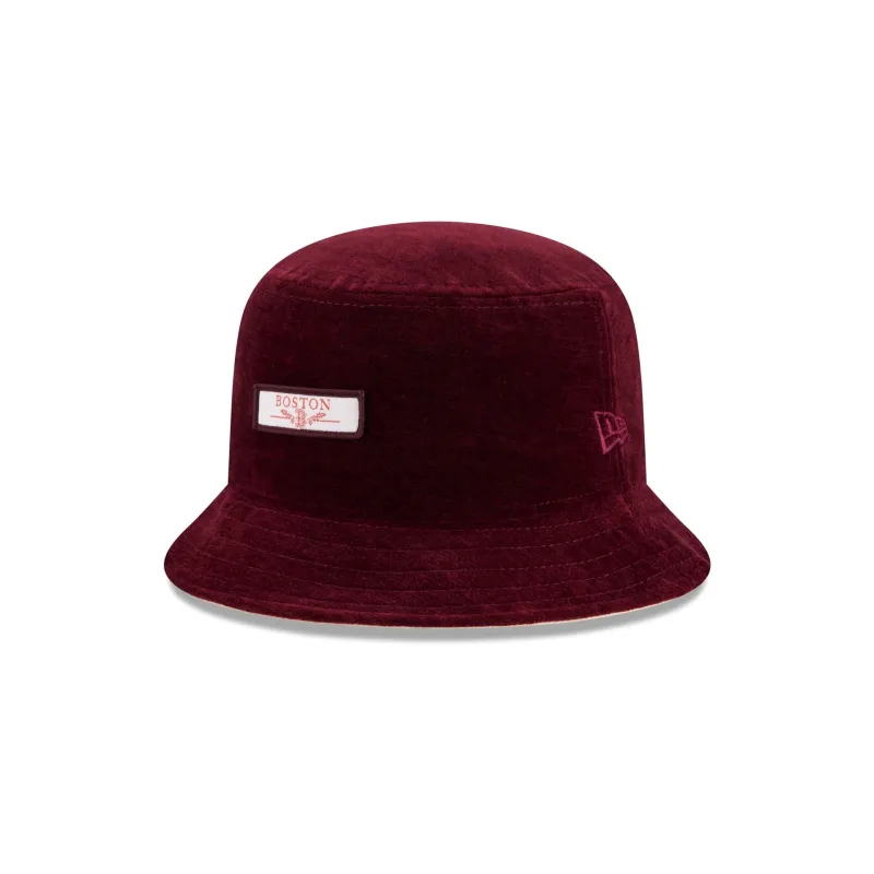 Boston Red Sox Fall Velvet Bucket Hat sold by New Era
