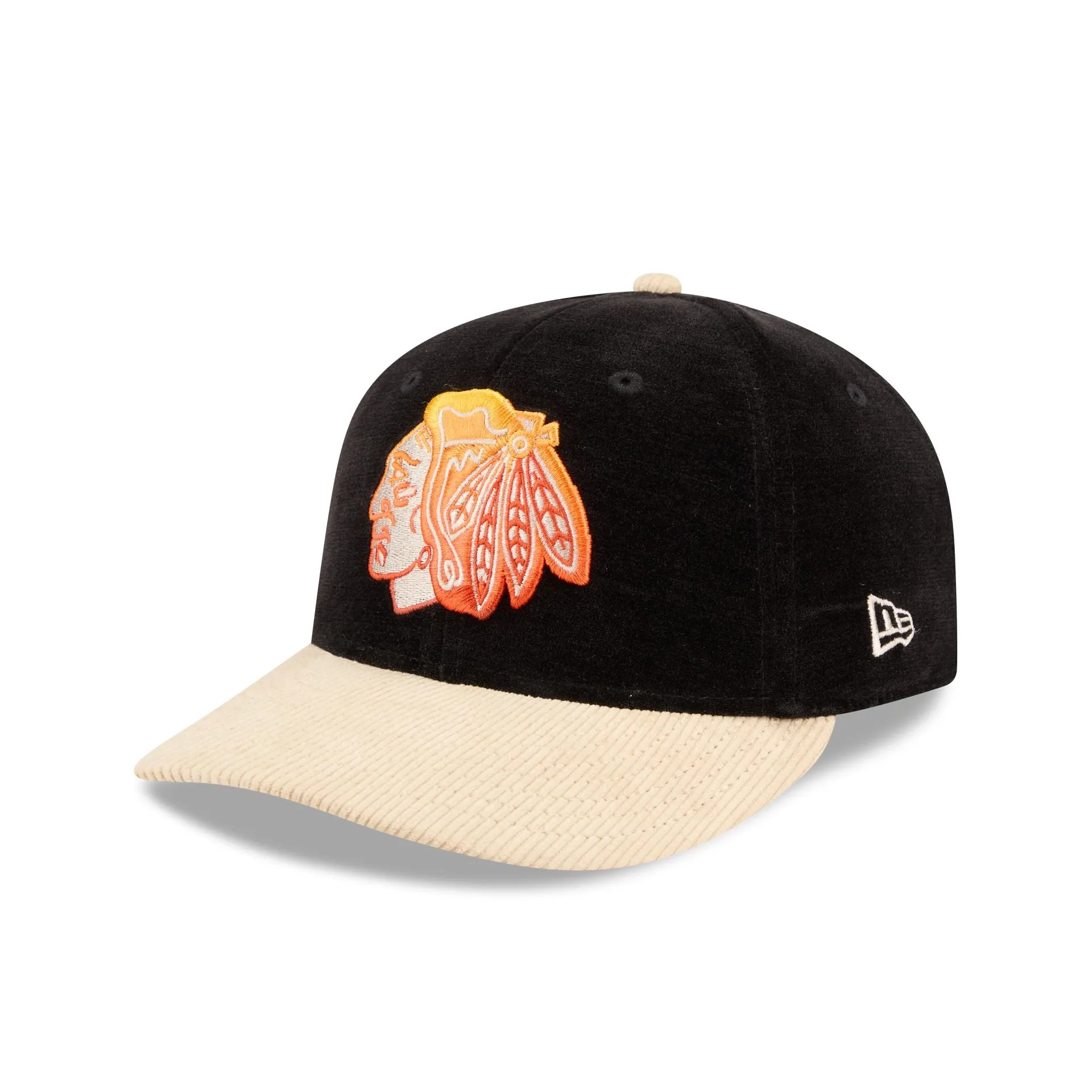 Chicago Blackhawks Fall Velvet Low Profile 59FIFTY Fitted Hat sold by New Era product image thumbnail 3