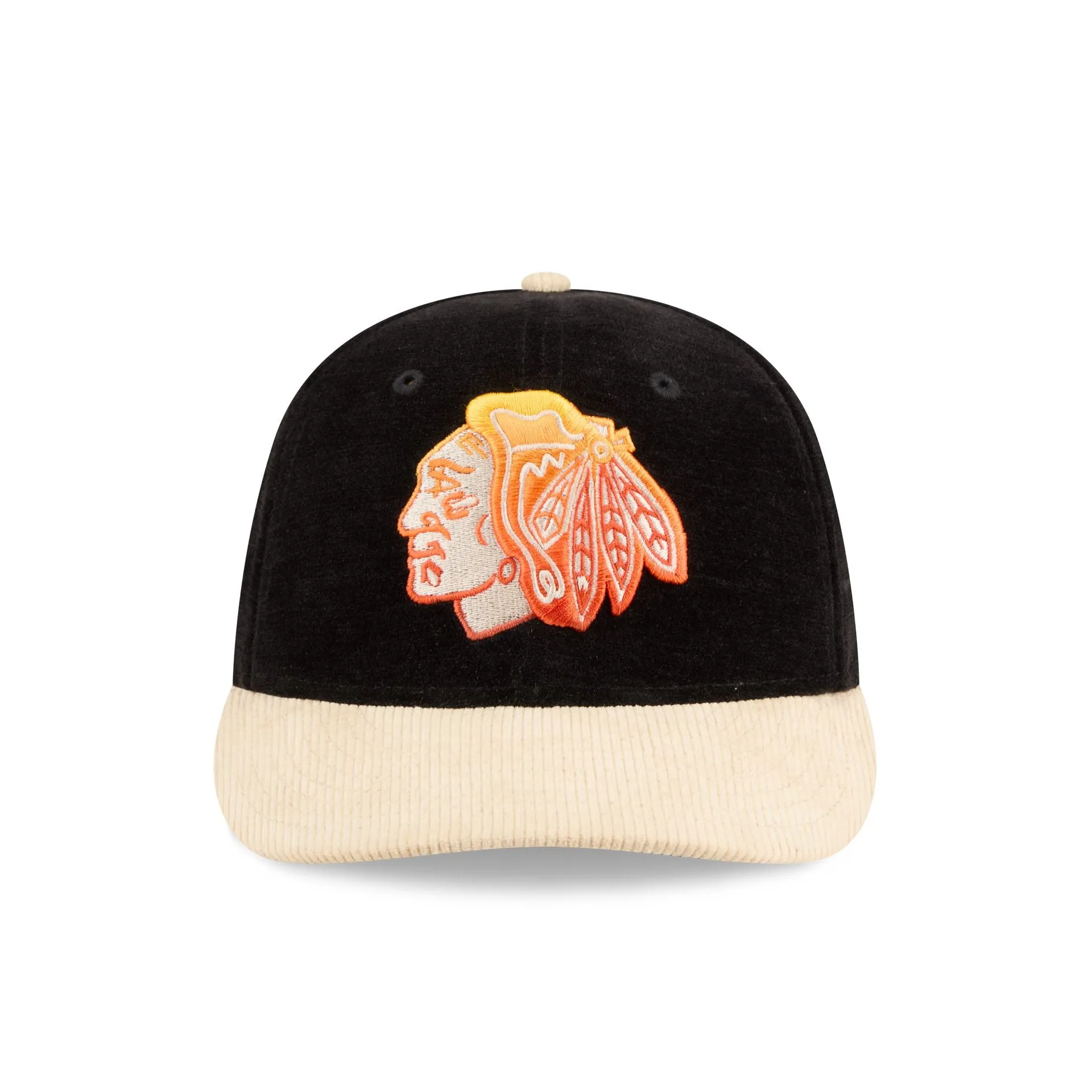 Chicago Blackhawks Fall Velvet Low Profile 59FIFTY Fitted Hat sold by New Era product image thumbnail 2