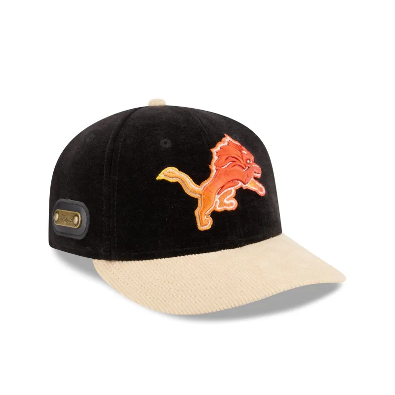 Detroit Lions Fall Velvet Low Profile 59FIFTY Fitted Hat sold by New Era