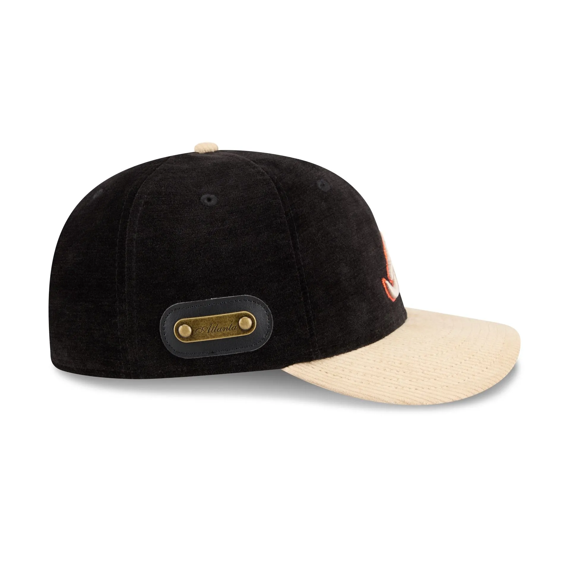 Atlanta Braves Fall Velvet Low Profile 59FIFTY Fitted Hat sold by New Era product image thumbnail 4