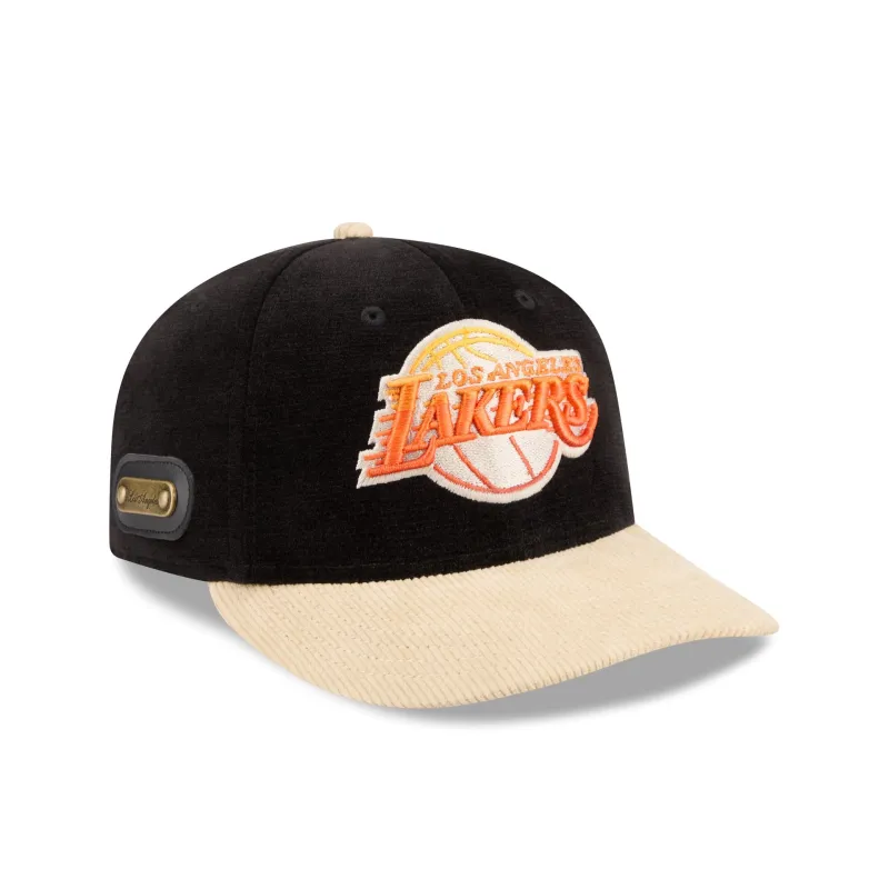 Los Angeles Lakers Fall Velvet Low Profile 59FIFTY Fitted Hat sold by New Era
