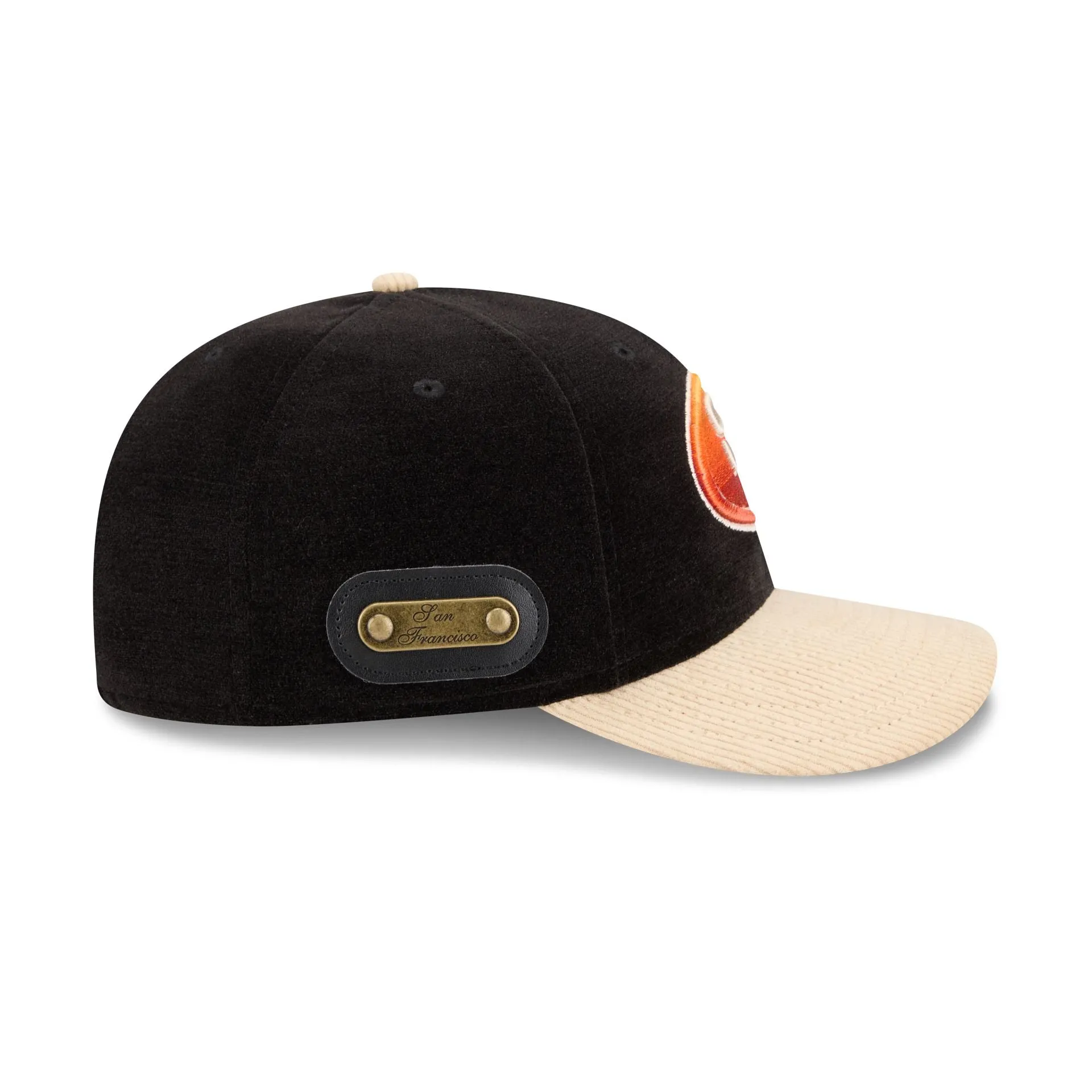 San Francisco 49ers Fall Velvet Low Profile 59FIFTY Fitted Hat sold by New Era product image thumbnail 4